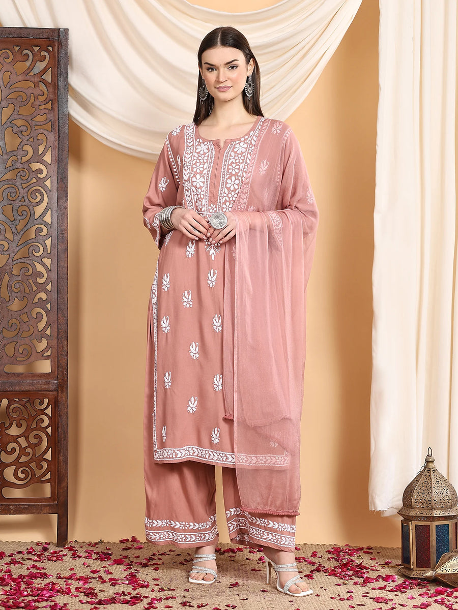 Haya Chikankari Co-ord Set