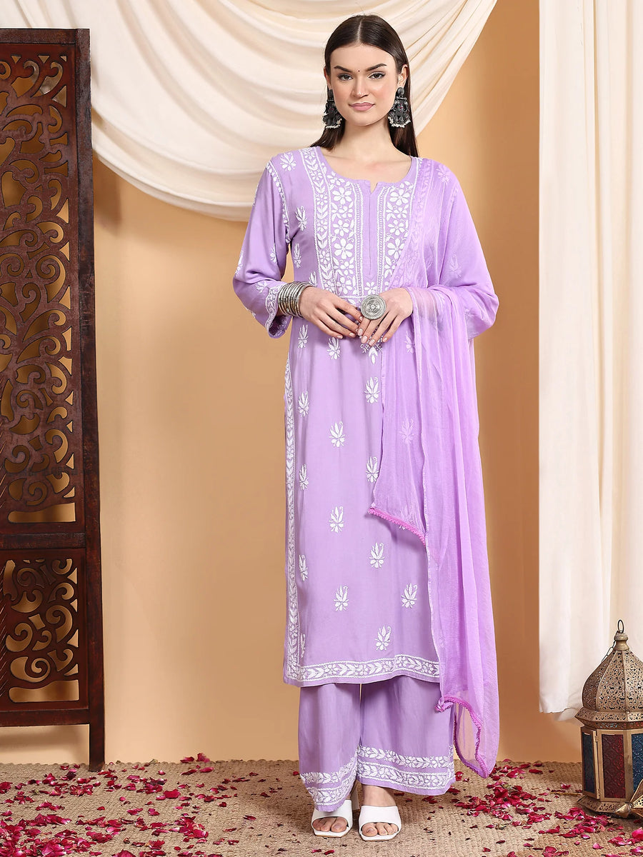 Haya Chikankari Co-ord Set