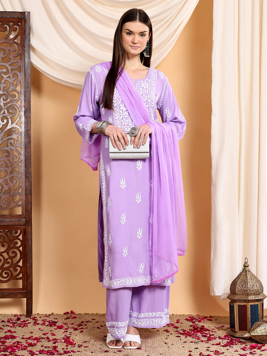 Haya Chikankari Co-ord Set
