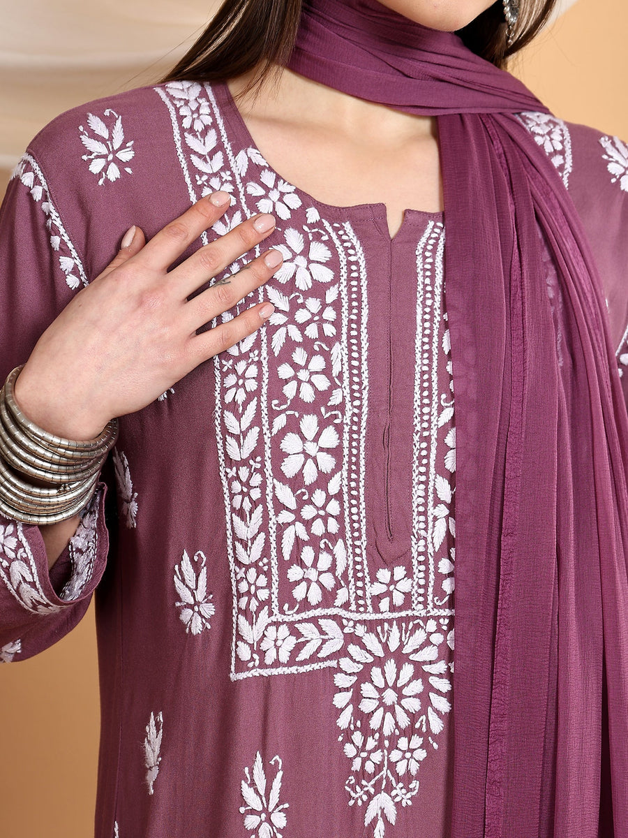 Haya Chikankari Co-ord Set
