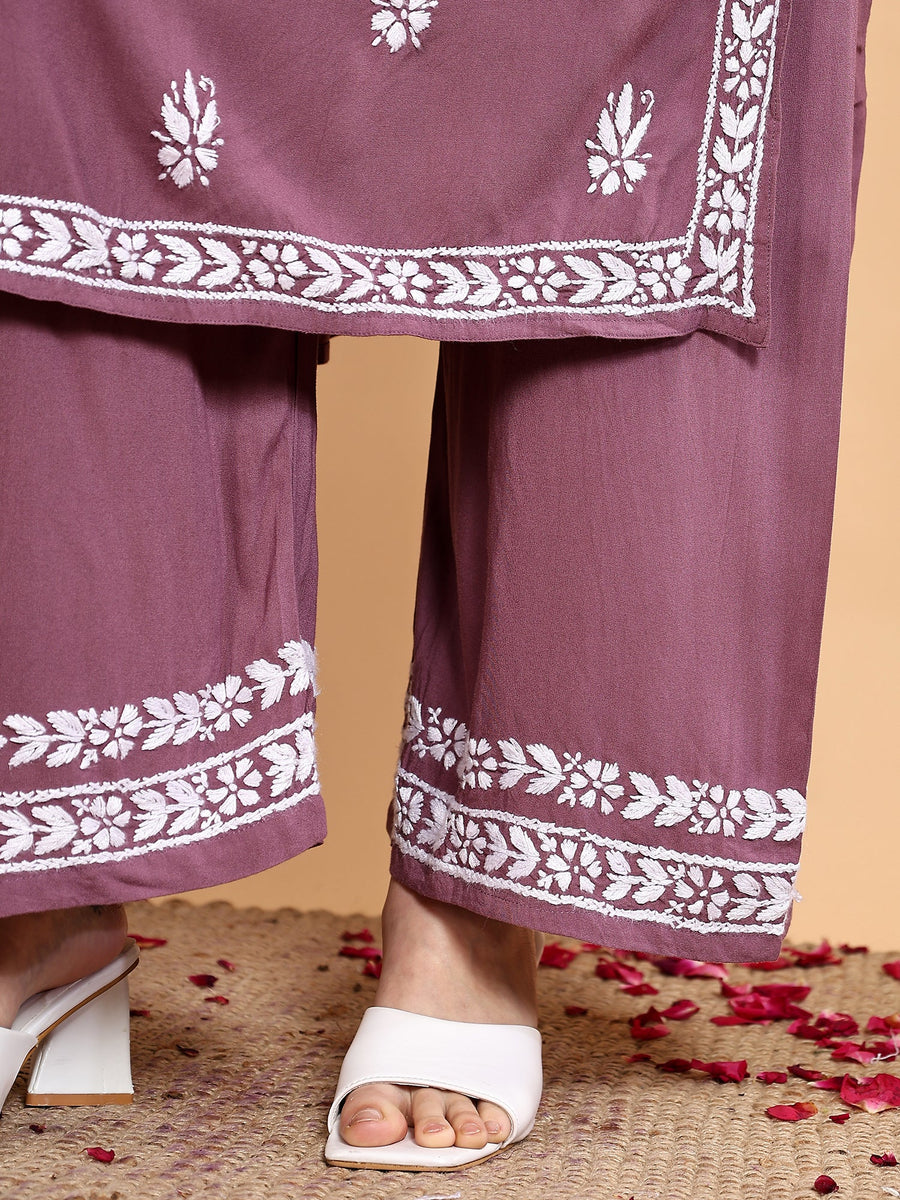 Haya Chikankari Co-ord Set