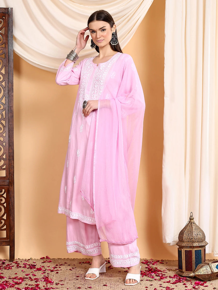 Haya Chikankari Co-ord Set