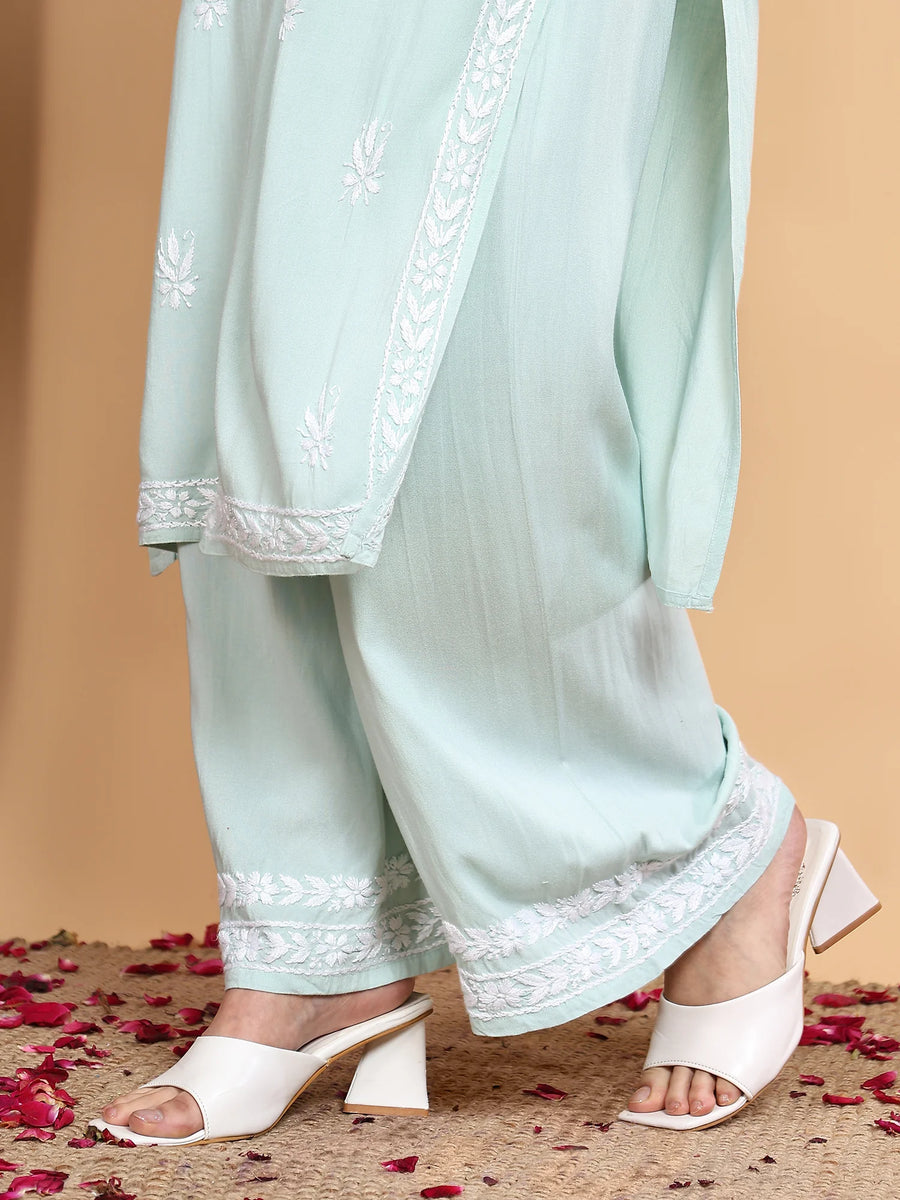 Haya Chikankari Co-ord Set