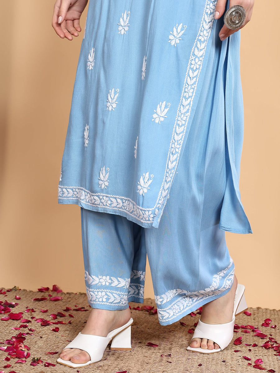 Haya Chikankari Co-ord Set
