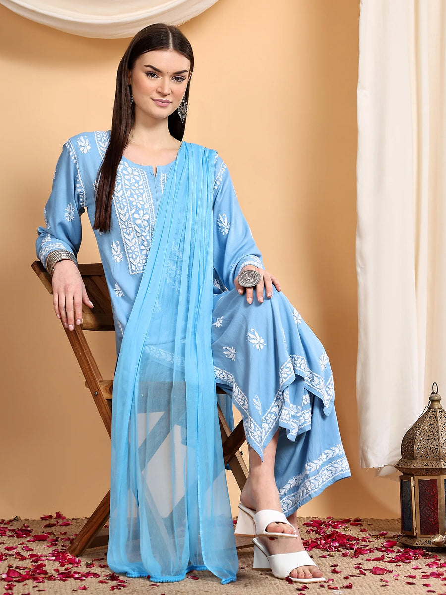 Haya Chikankari Co-ord Set