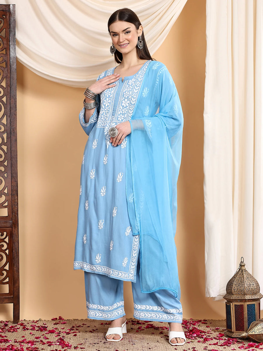 Haya Chikankari Co-ord Set