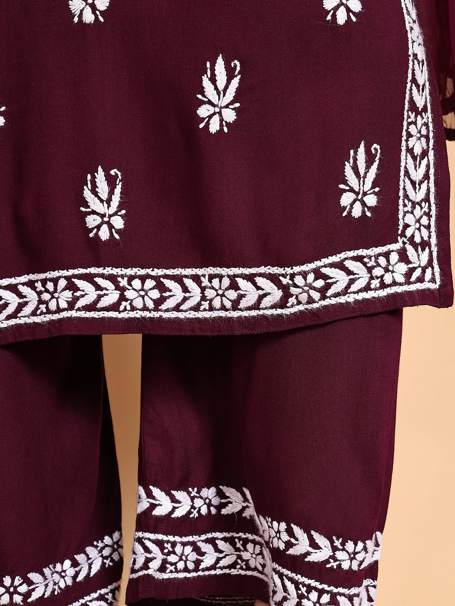 Haya Chikankari Co-ord Set