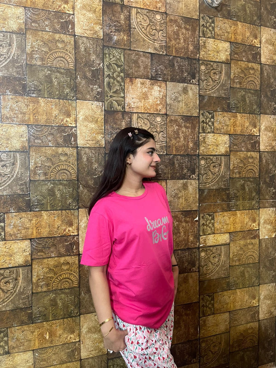 Dream Big Pink Nightwear
