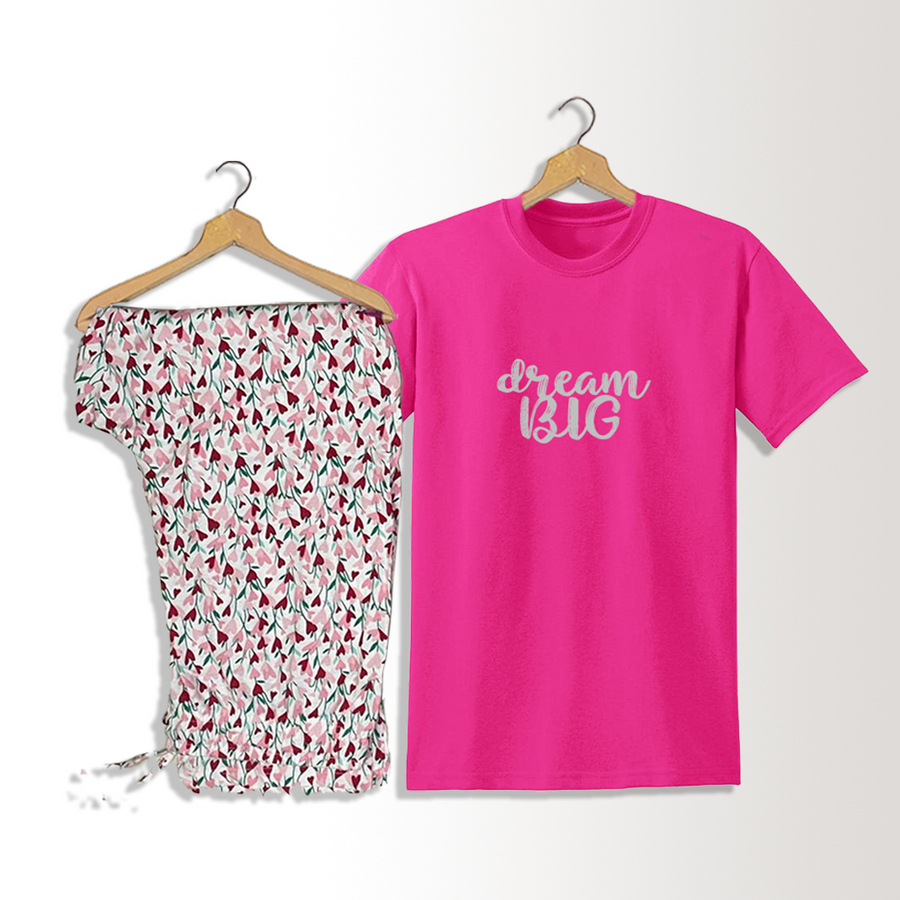 Dream Big Pink Nightwear