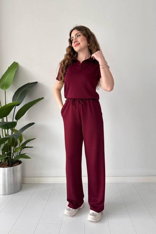 Polo Collar Two Piece Co-ord set